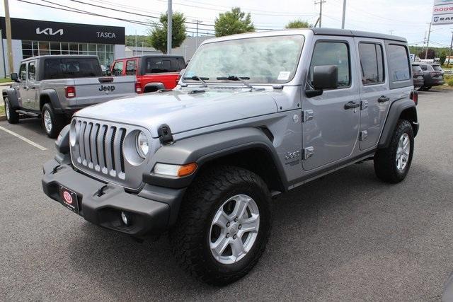 used 2018 Jeep Wrangler Unlimited car, priced at $22,383