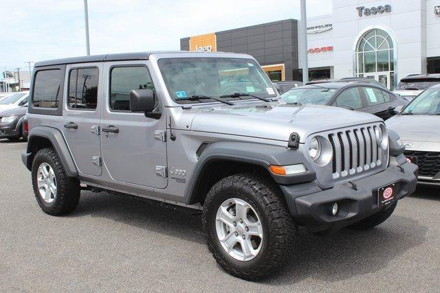 used 2018 Jeep Wrangler Unlimited car, priced at $22,383
