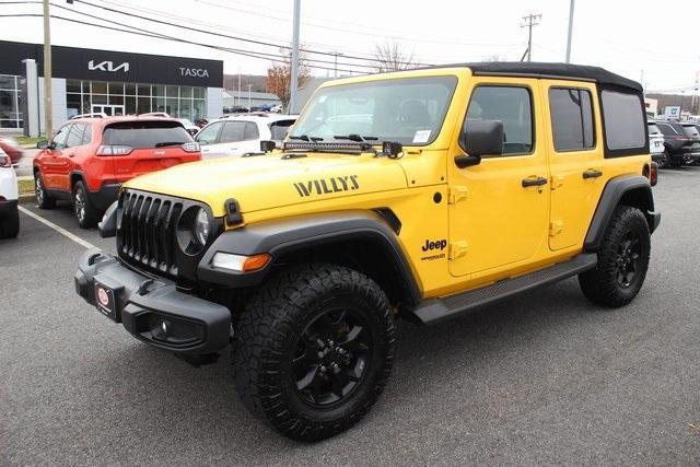 used 2021 Jeep Wrangler Unlimited car, priced at $25,999