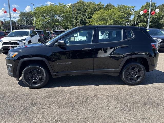 used 2021 Jeep Compass car, priced at $18,982