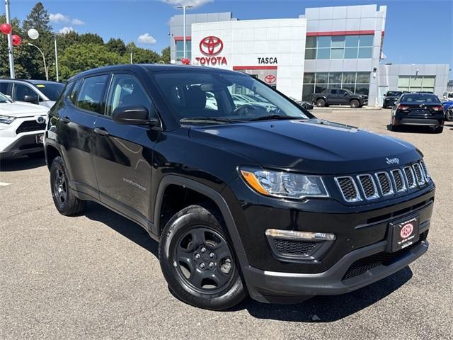 used 2021 Jeep Compass car, priced at $18,982