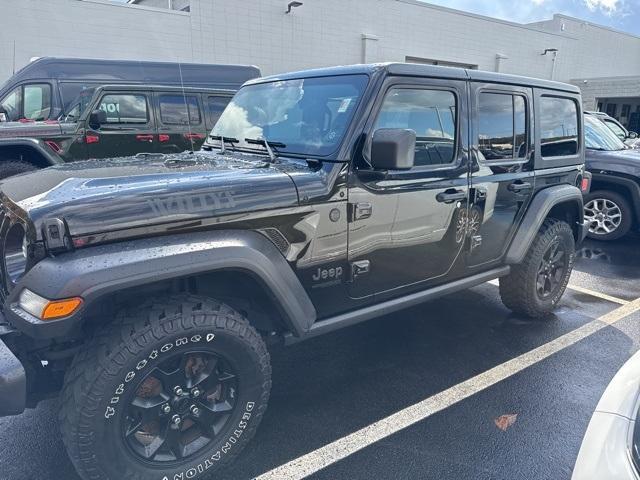 used 2021 Jeep Wrangler Unlimited car, priced at $29,899