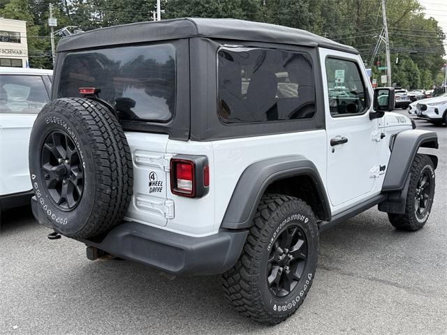used 2021 Jeep Wrangler car, priced at $28,888
