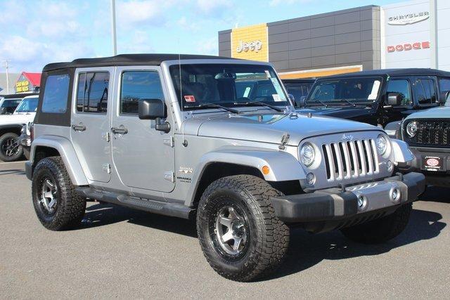 used 2017 Jeep Wrangler Unlimited car, priced at $22,990