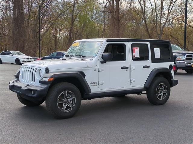 used 2021 Jeep Wrangler Unlimited car, priced at $30,500