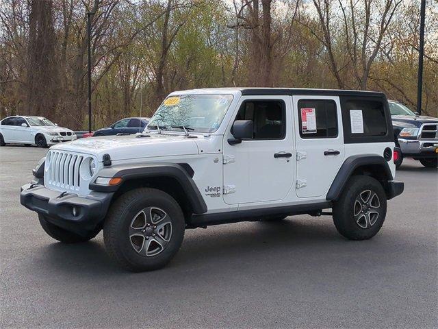 used 2021 Jeep Wrangler Unlimited car, priced at $30,500