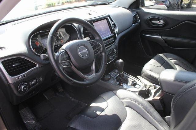 used 2021 Jeep Cherokee car, priced at $21,150