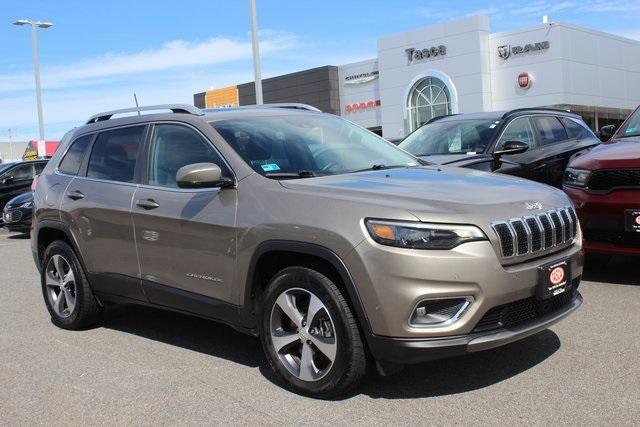 used 2021 Jeep Cherokee car, priced at $20,499