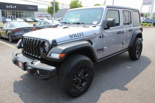 used 2021 Jeep Wrangler Unlimited car, priced at $31,899