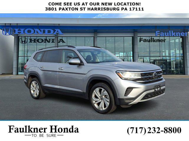 used 2021 Volkswagen Atlas car, priced at $23,100