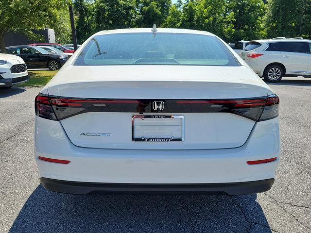 new 2024 Honda Accord car, priced at $31,460