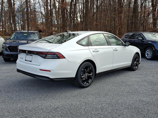 new 2025 Honda Accord car, priced at $32,110