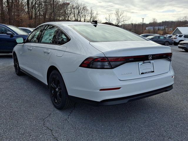 new 2025 Honda Accord car, priced at $32,110