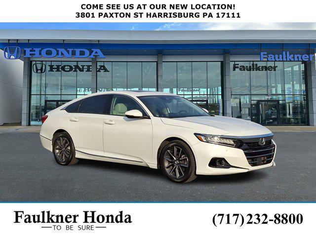 used 2021 Honda Accord car, priced at $22,300