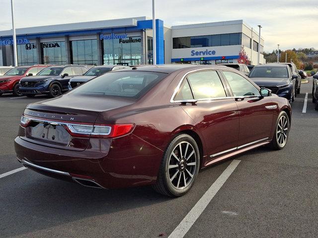 used 2017 Lincoln Continental car, priced at $20,500