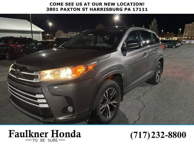 used 2018 Toyota Highlander car, priced at $21,500