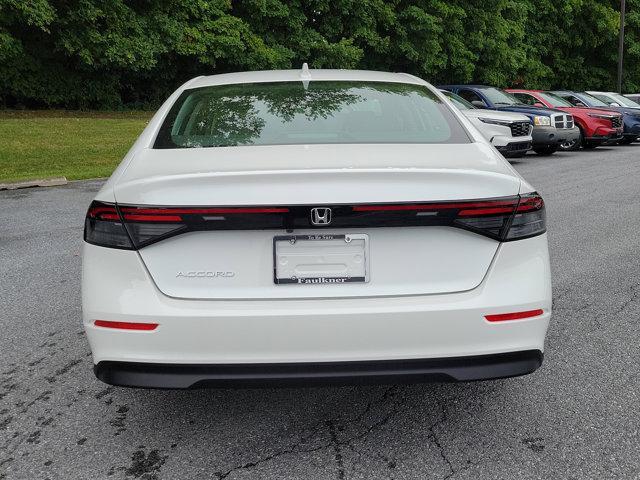 new 2024 Honda Accord car, priced at $31,460