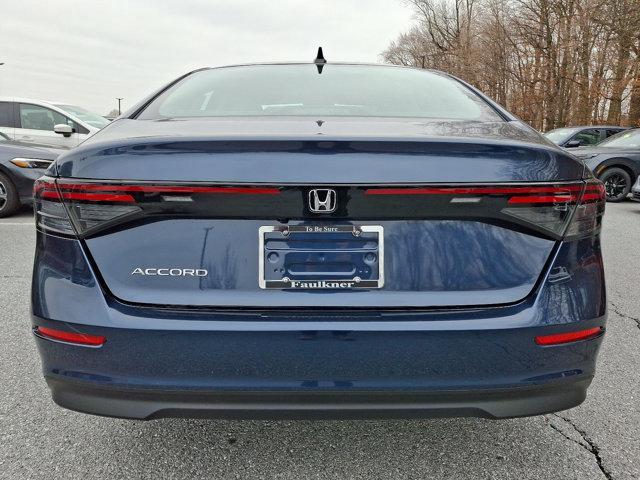 new 2025 Honda Accord car, priced at $31,655