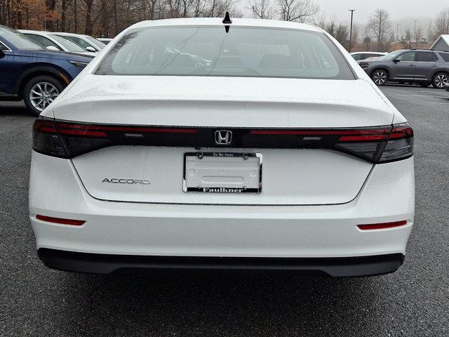 new 2025 Honda Accord car, priced at $32,110