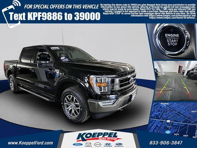 used 2021 Ford F-150 car, priced at $42,980