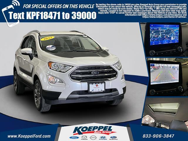 used 2022 Ford EcoSport car, priced at $24,598