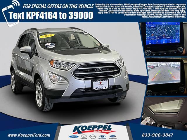 used 2022 Ford EcoSport car, priced at $20,588
