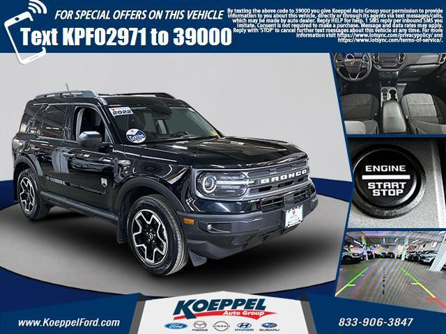 used 2022 Ford Bronco Sport car, priced at $27,399