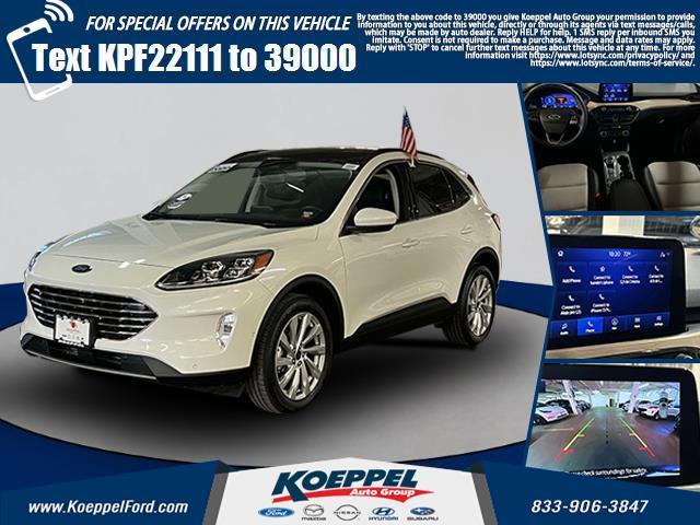 used 2022 Ford Escape car, priced at $28,664