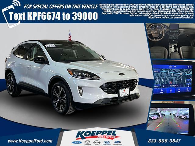 used 2022 Ford Escape car, priced at $31,499