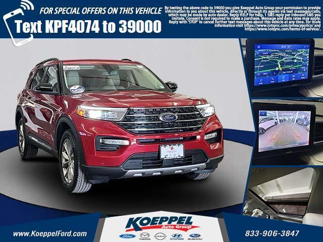 used 2023 Ford Explorer car, priced at $44,499
