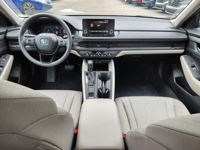 new 2025 Honda Accord car, priced at $29,445