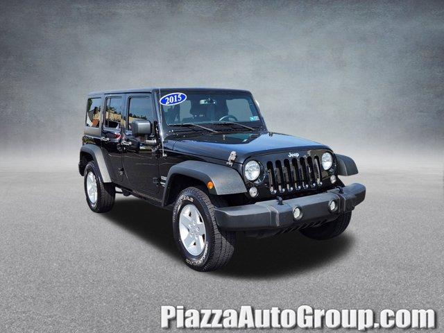 used 2015 Jeep Wrangler Unlimited car, priced at $21,886