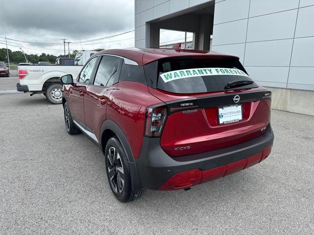 new 2025 Nissan Kicks car, priced at $27,454