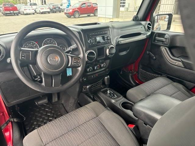 used 2012 Jeep Wrangler Unlimited car, priced at $15,947
