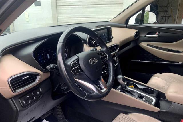 used 2019 Hyundai Santa Fe car, priced at $16,899
