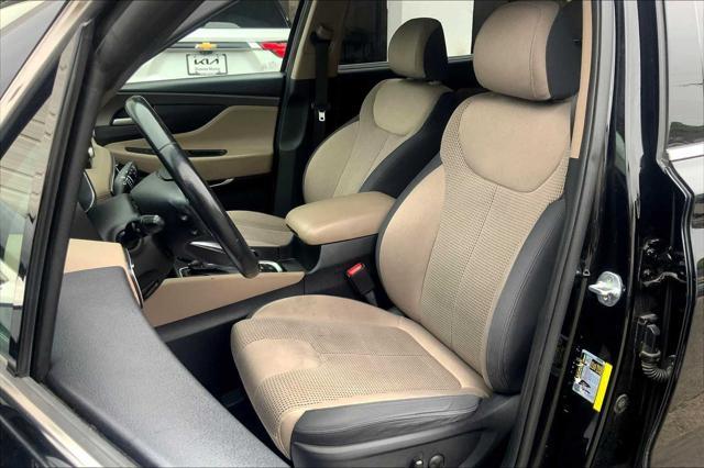 used 2019 Hyundai Santa Fe car, priced at $16,899