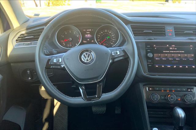 used 2021 Volkswagen Tiguan car, priced at $19,998