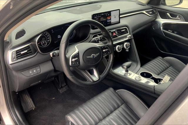 used 2022 Genesis G70 car, priced at $30,496