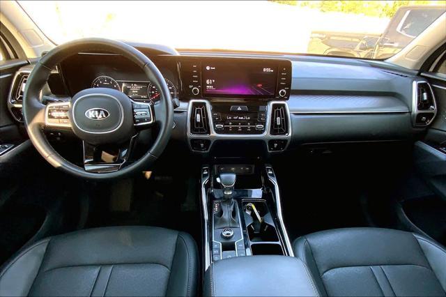 used 2021 Kia Sorento car, priced at $29,474