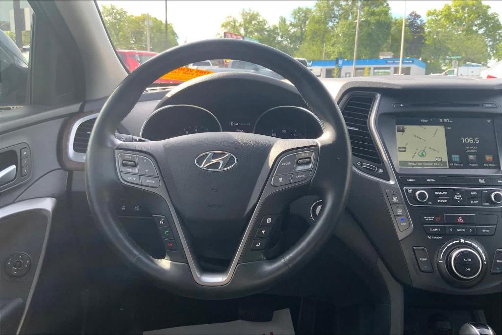 used 2017 Hyundai Santa Fe car, priced at $17,700