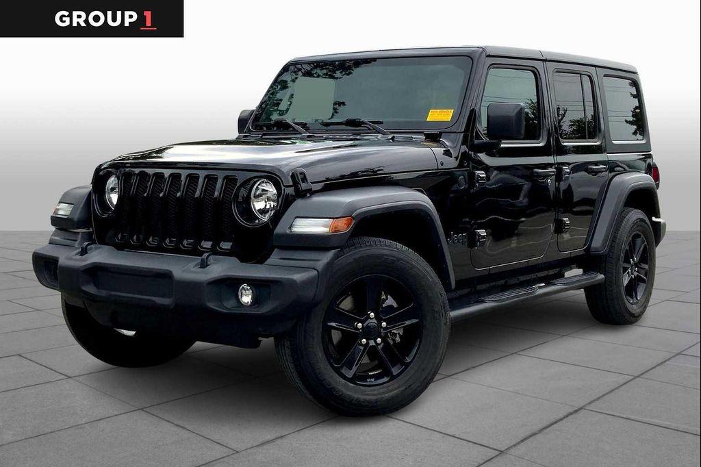 used 2020 Jeep Wrangler Unlimited car, priced at $29,986