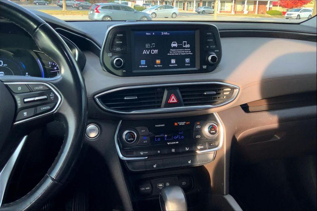 used 2019 Hyundai Santa Fe car, priced at $17,998