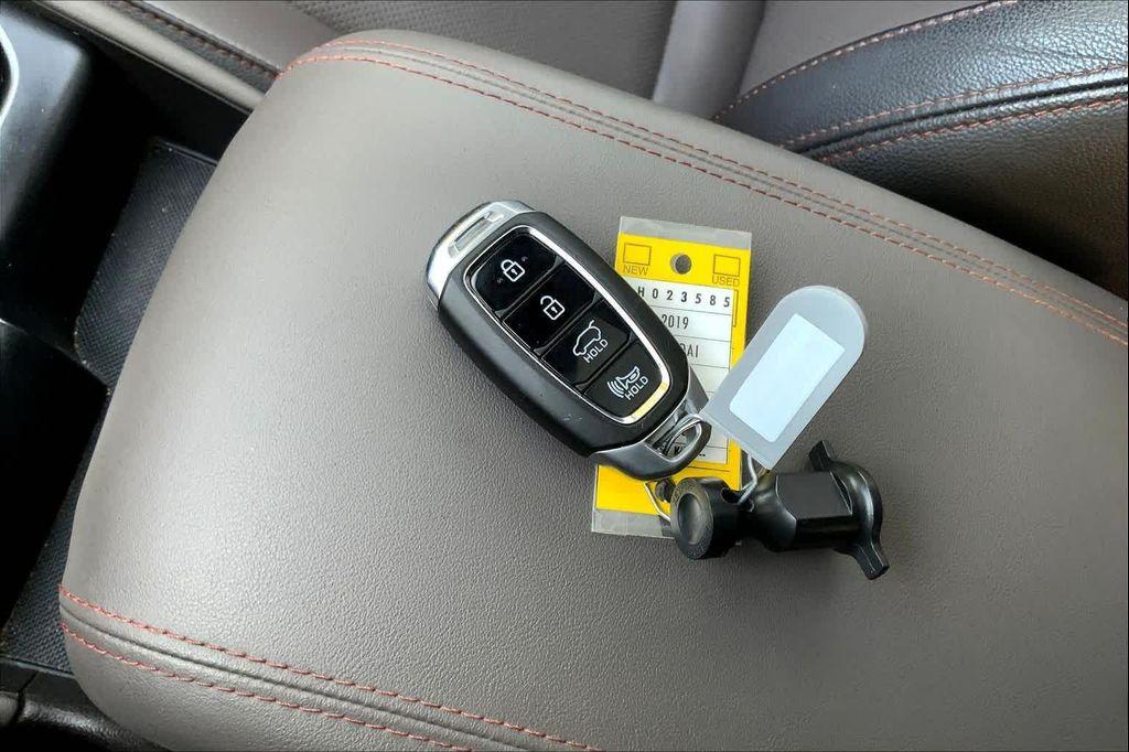 used 2019 Hyundai Santa Fe car, priced at $17,998