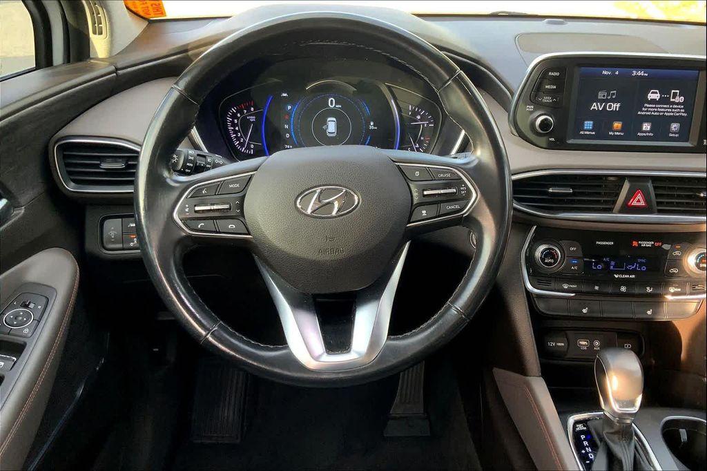 used 2019 Hyundai Santa Fe car, priced at $17,998
