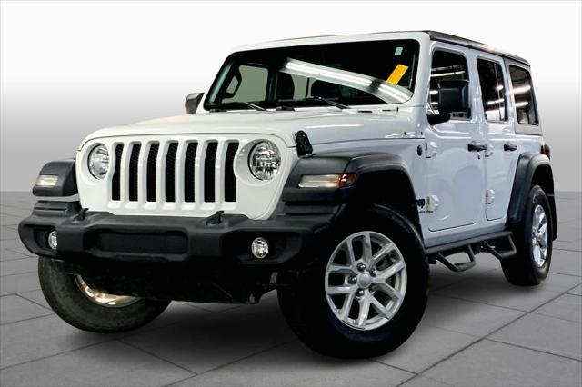 used 2023 Jeep Wrangler car, priced at $37,624