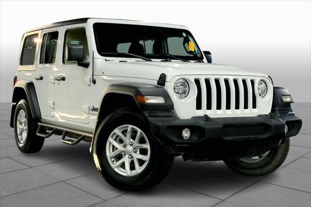 used 2023 Jeep Wrangler car, priced at $37,624