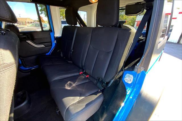 used 2015 Jeep Wrangler Unlimited car, priced at $15,499