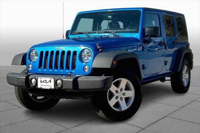 used 2015 Jeep Wrangler Unlimited car, priced at $15,499