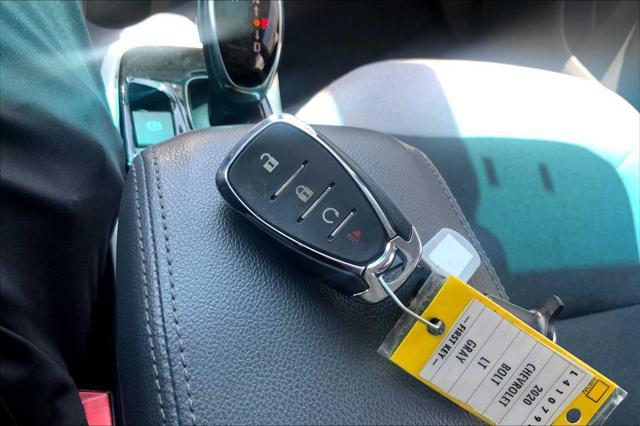 used 2020 Chevrolet Bolt EV car, priced at $13,496
