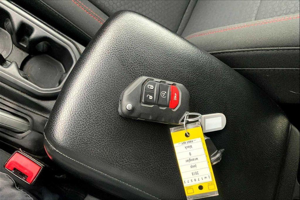 used 2018 Jeep Wrangler Unlimited car, priced at $31,472